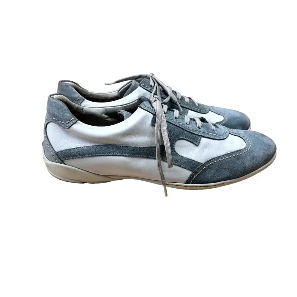 Taryn Rose Sneakers Mens 11.5 Leather Lace Up Athleisure Running Made In Italy